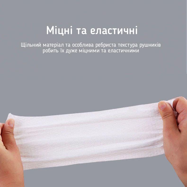 Хлопковые полотенца для лица Mingliang Silk Skin Care 20х20 см 100 шт. - фото 3