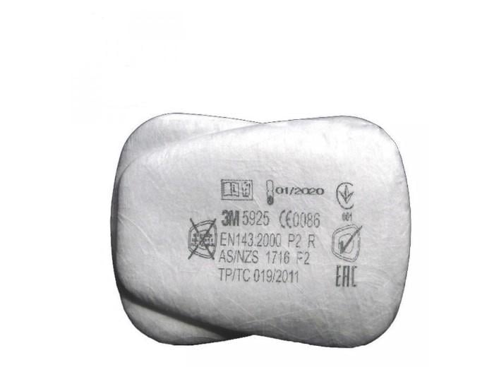 Сменный пылефильтр для респиратора 3М 6000/3М 7500/5Н11 NIOSH N95/P2 S-BR (AN004948)