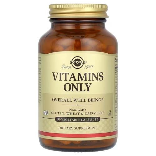 Витаминно-минеральный комплекс Solgar Vitamins Only 90 Vegetable Capsules (SOL-02812)