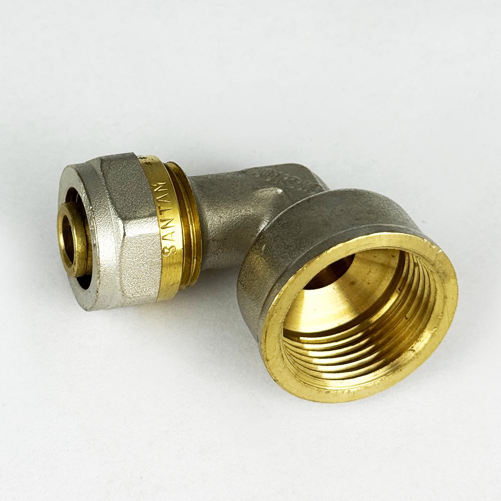 Кут з внутрішнім різьбленням з проточкою SANTAN 16х3/4" - фото 3 Кут з внутрішнім різьбленням з проточкою SANTAN 16х3/4" - фото 3