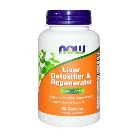 Комплекс для профілактики печінки NOW Foods Liver detoxifier & regenerator 90 Caps