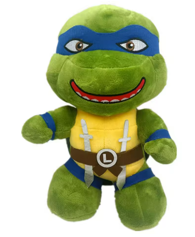 Мягкая игрушка для детей Леонардо Ракушки ниндзя 23 см (2624506850)