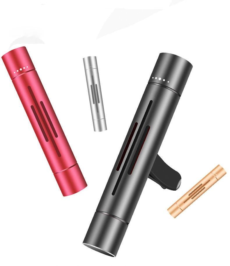 Ароматизатор автомобільний 11 кардтриджів 10743 8х1,3 см Червоний (4569632) - фото 3