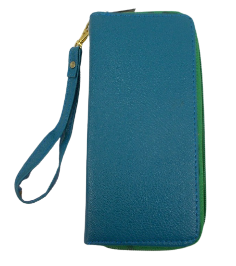 Кошелек женский на молнии Boshinou B017 Голубой (1420073989)