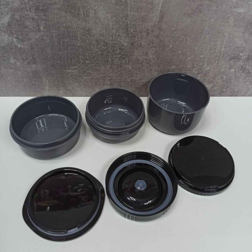 Термос пищевой A-PLUS 1669 с контейнерами из нержавеющей стали 1 л Black (1580100054) - фото 3 Термос пищевой A-PLUS 1669 с контейнерами из нержавеющей стали 1 л Black (1580100054) - фото 3