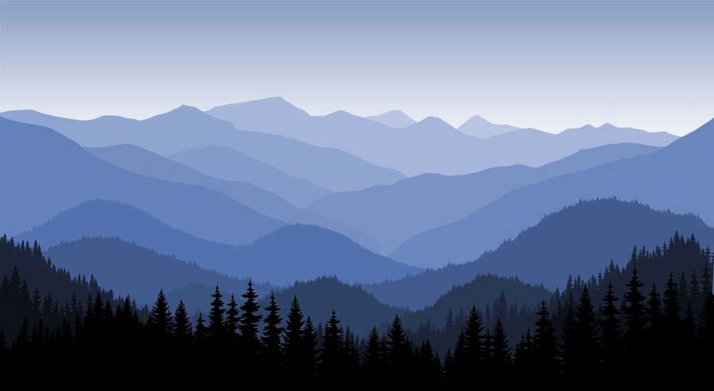 Фотообои Artside Горный пейзаж 464572823