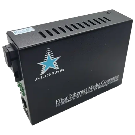 Медіаконвертор ALISTAR X5S 100M 10/100BASE-T RJ-45 - 100BASE-FX 1SM WDM SC 20KM TX1550/RX1310nm LFP (2870477269) Медіаконвертор ALISTAR X5S 100M 10/100BASE-T RJ-45 - 100BASE-FX 1SM WDM SC 20KM TX1550/RX1310nm LFP (2870477269)
