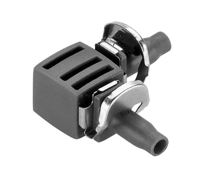 Соединитель L-образный Gardena 4,6 мм 3/16" (08381-29.000)