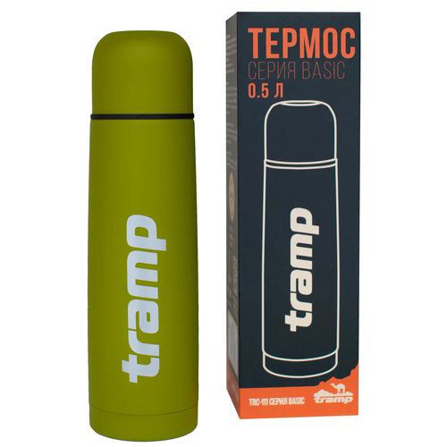 Термос Tramp Basic для напитков 7х7х24,5 см 0,5 л (TRC-111-khaki) - фото 7