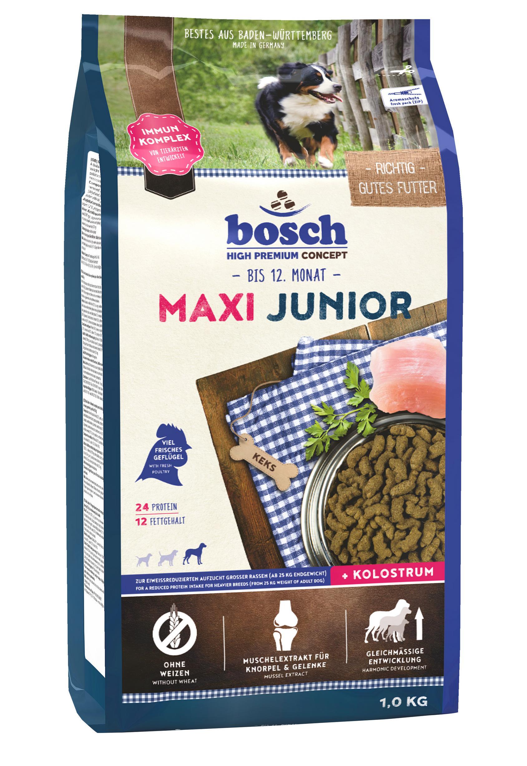 Корм для собак Bosch HPC Junior Maxi для щенков гигантских и больших пород 1 кг