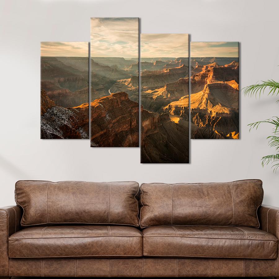 Картина природа Грандіозний Великий каньйон 89x56 см (A1106-4)