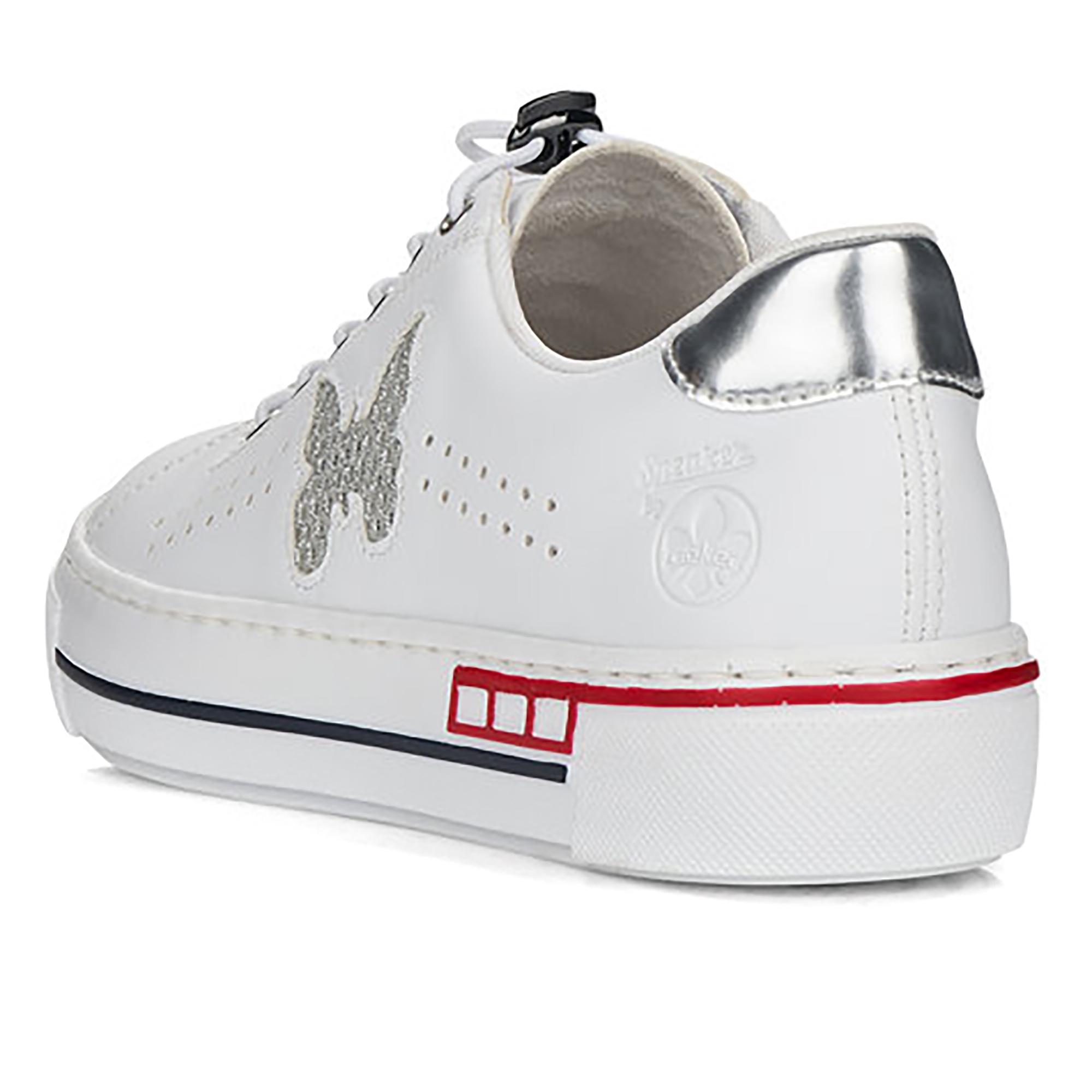 Кеды женские весенние Rieker р. 40 Белый (089316-40) - фото 2 Кеды женские весенние Rieker р. 40 Белый (089316-40) - фото 2