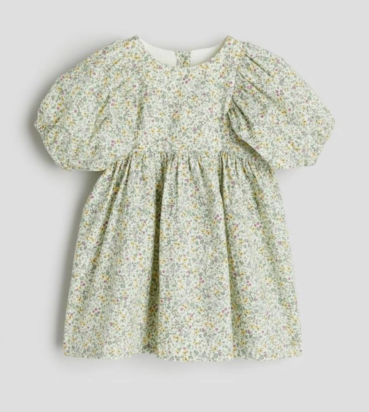 Сукня для дівчинки H&M 86 см Зелений (48061)