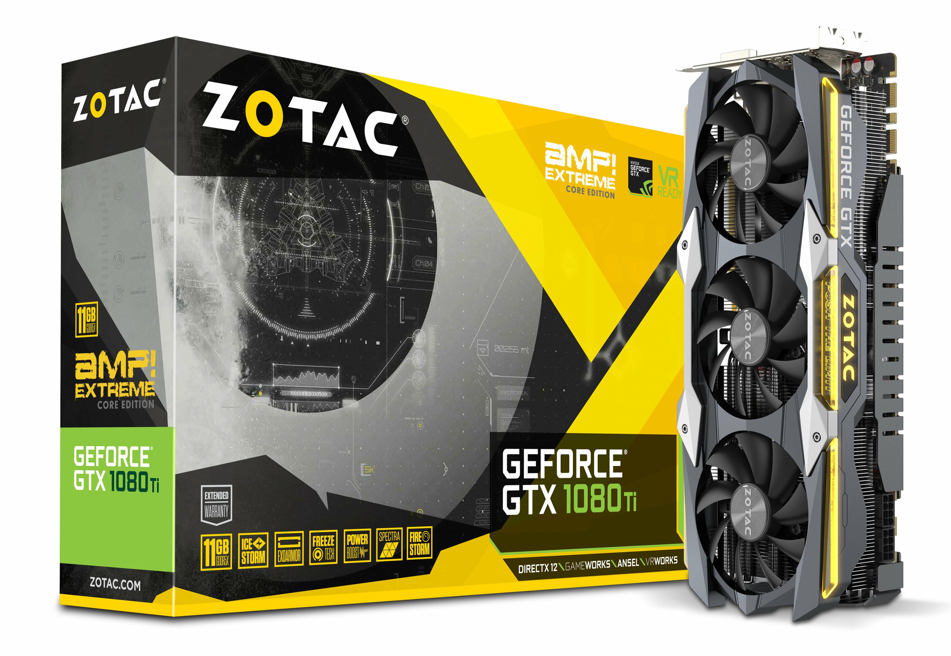 Відеокарта Zotac GTX 1080Ti AMP Extreme Core Edition (925)