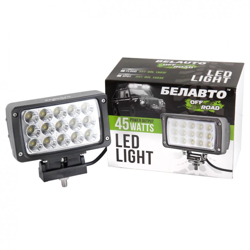 Дополнительная Led фара Belauto 3300 Лм рассеивающий - фото 2