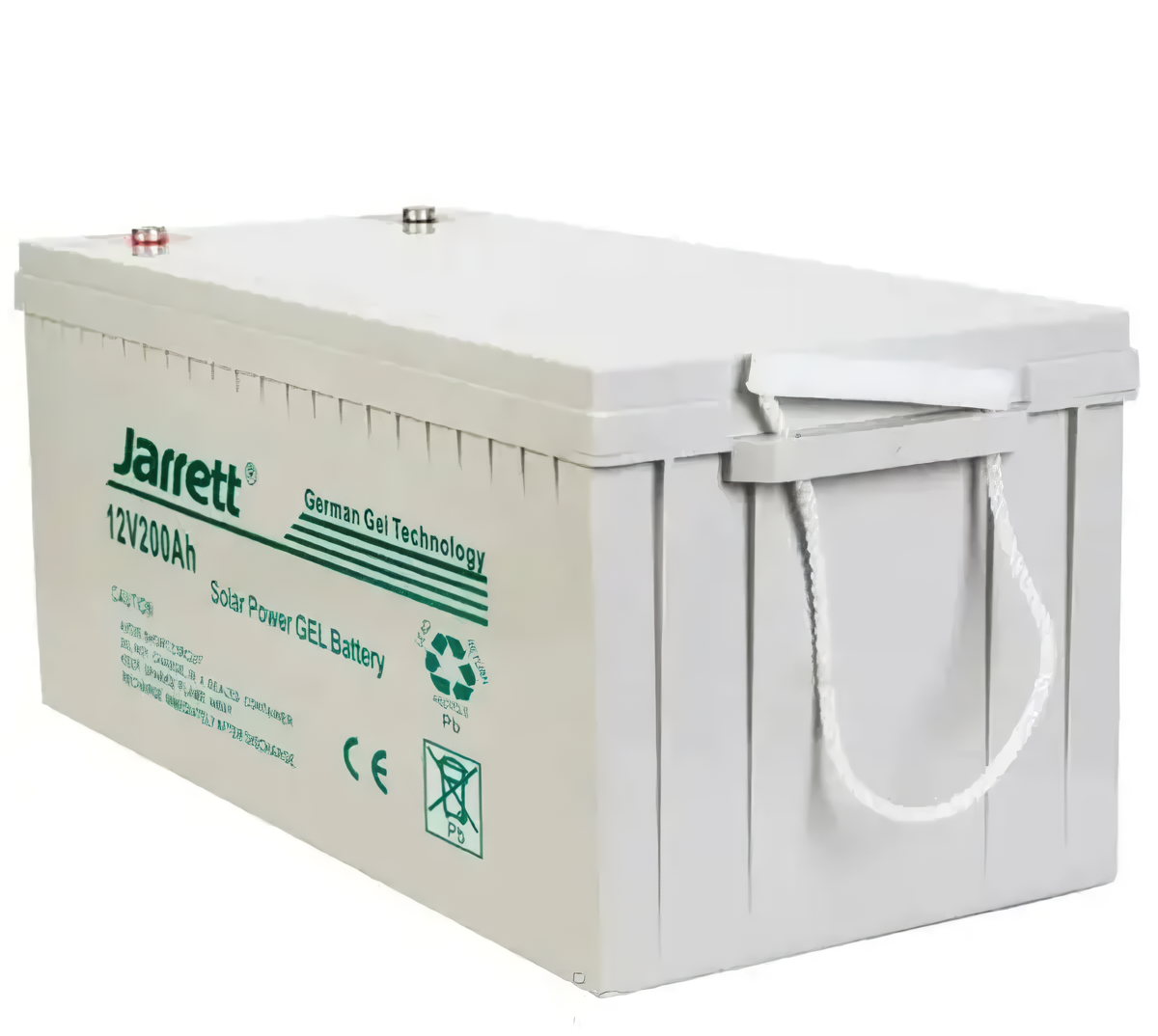 Акумулятор гелевий Jarrett 12V 200 Ah BATTERY GEL для котла та сонячних панелей (10293)