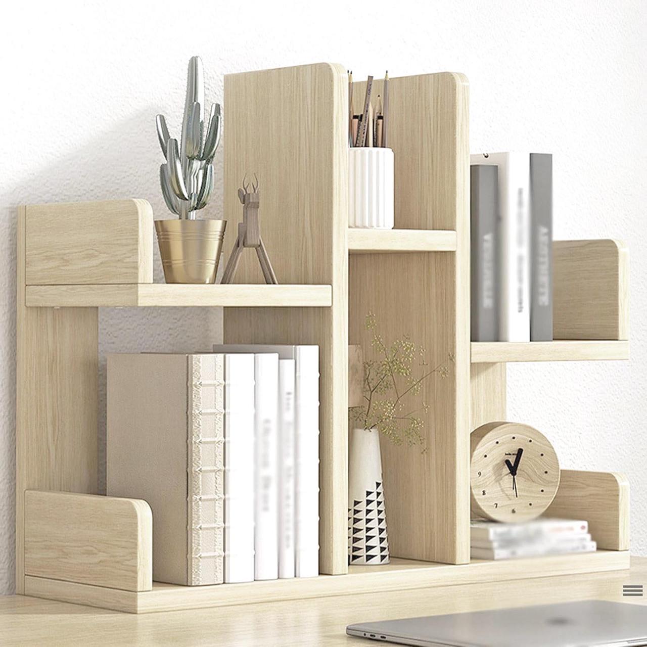 Полка книжная настольная из дерева Аргонита Бланже (КПА-030501)