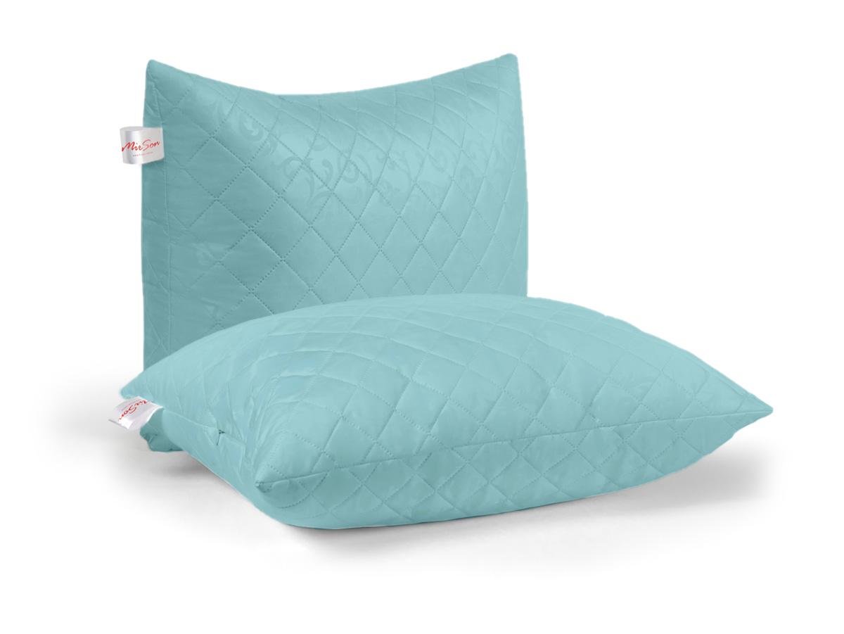Набор подушек MirSon №1604 Eco Light антиаллергенные средние 50х70 см 2 шт. Blue (2200002652018)