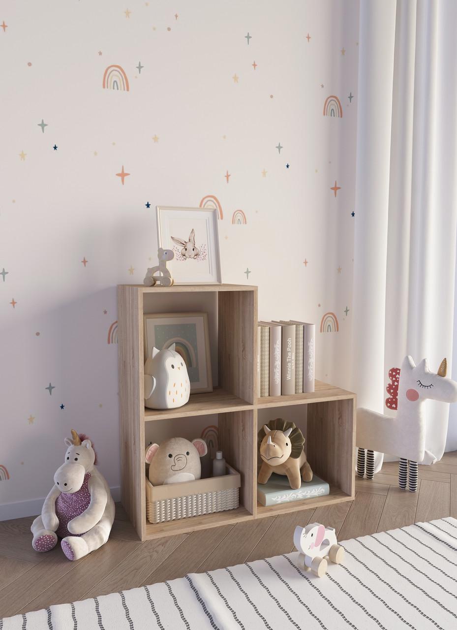 Стеллаж в детскую комнату P-39D Дуб сонома (27263767) - фото 1