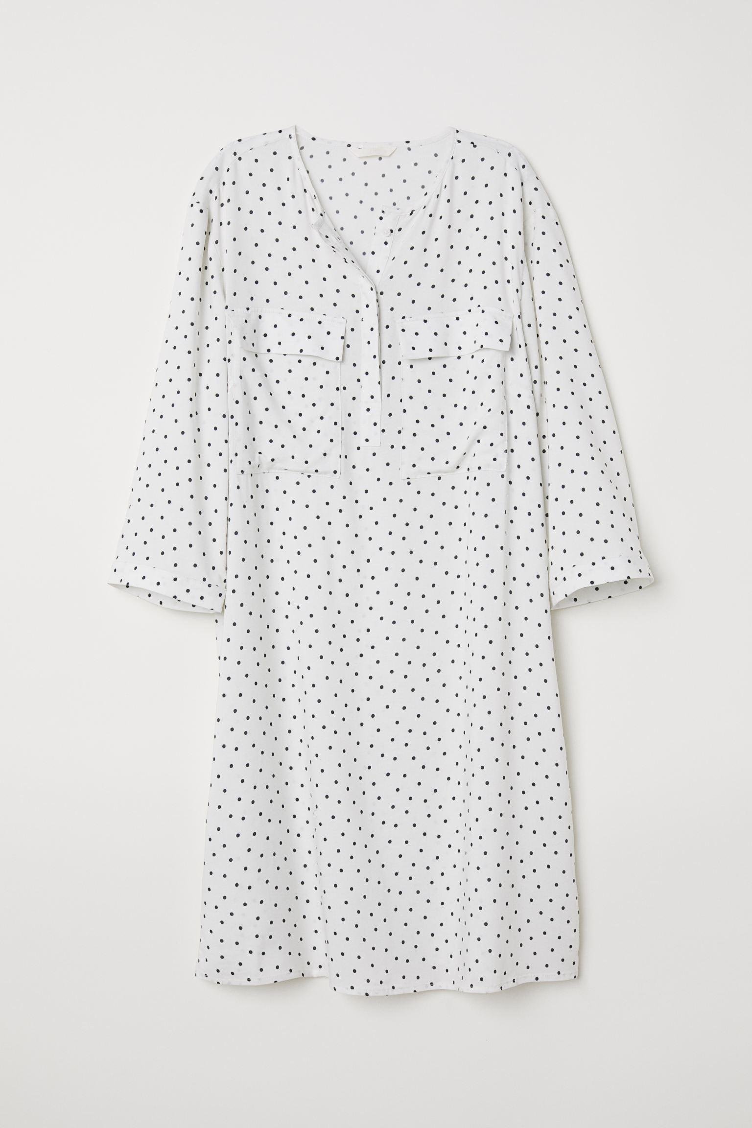 Платье-рубашка S Молочный (6179197bar)