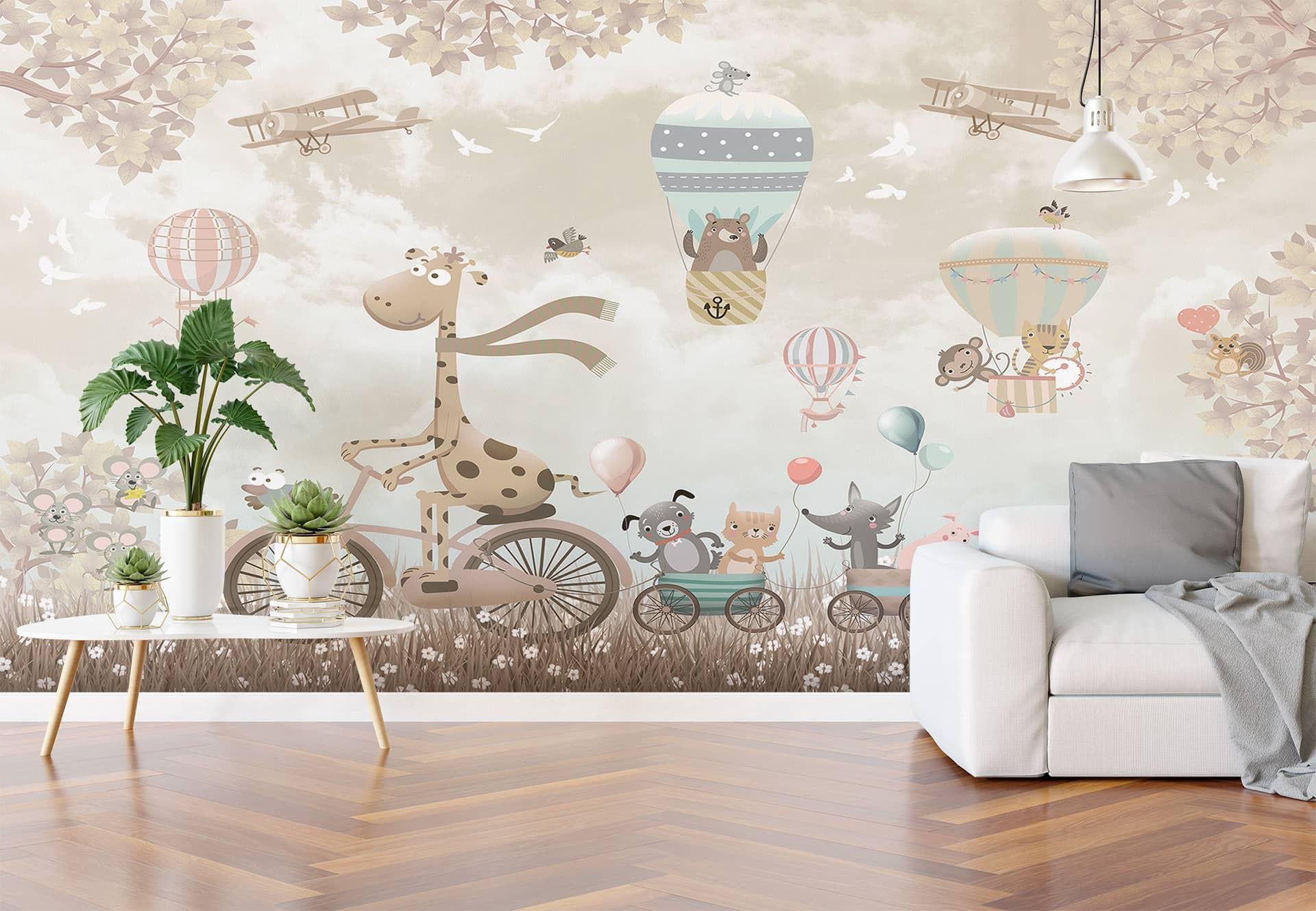 Фотообои флизелиновые Styleo Print-walls Друзья в пути 0608 350х270 см (Pw-0608/3)