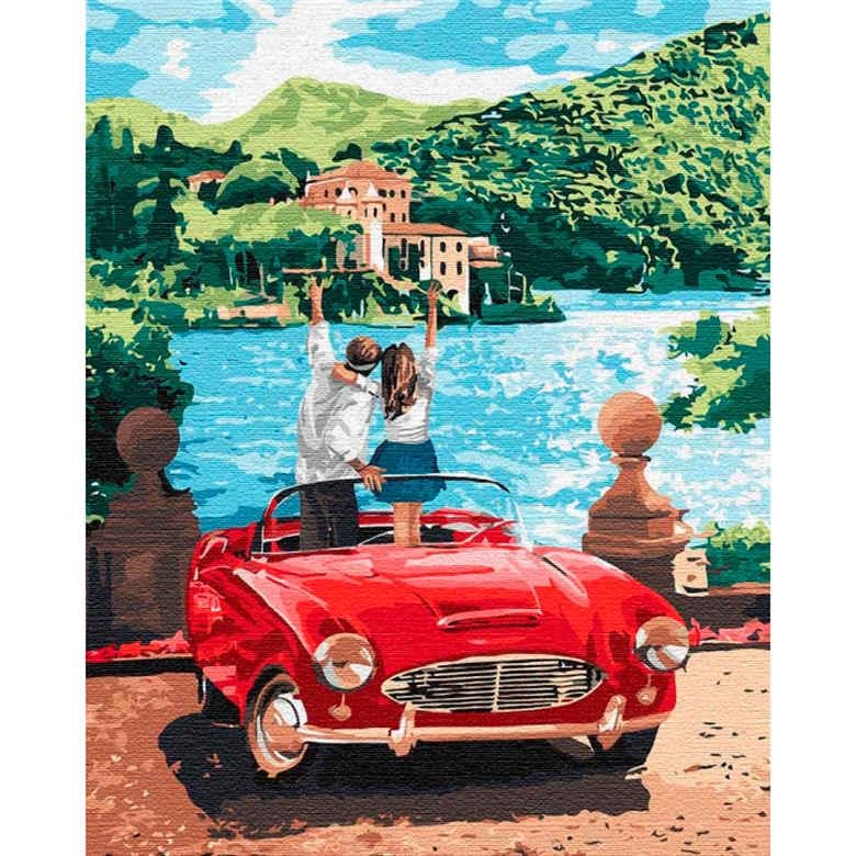 Картина за номерами Ідейка КН4760 Подорожуючи удвох 40х50 см (L058112)