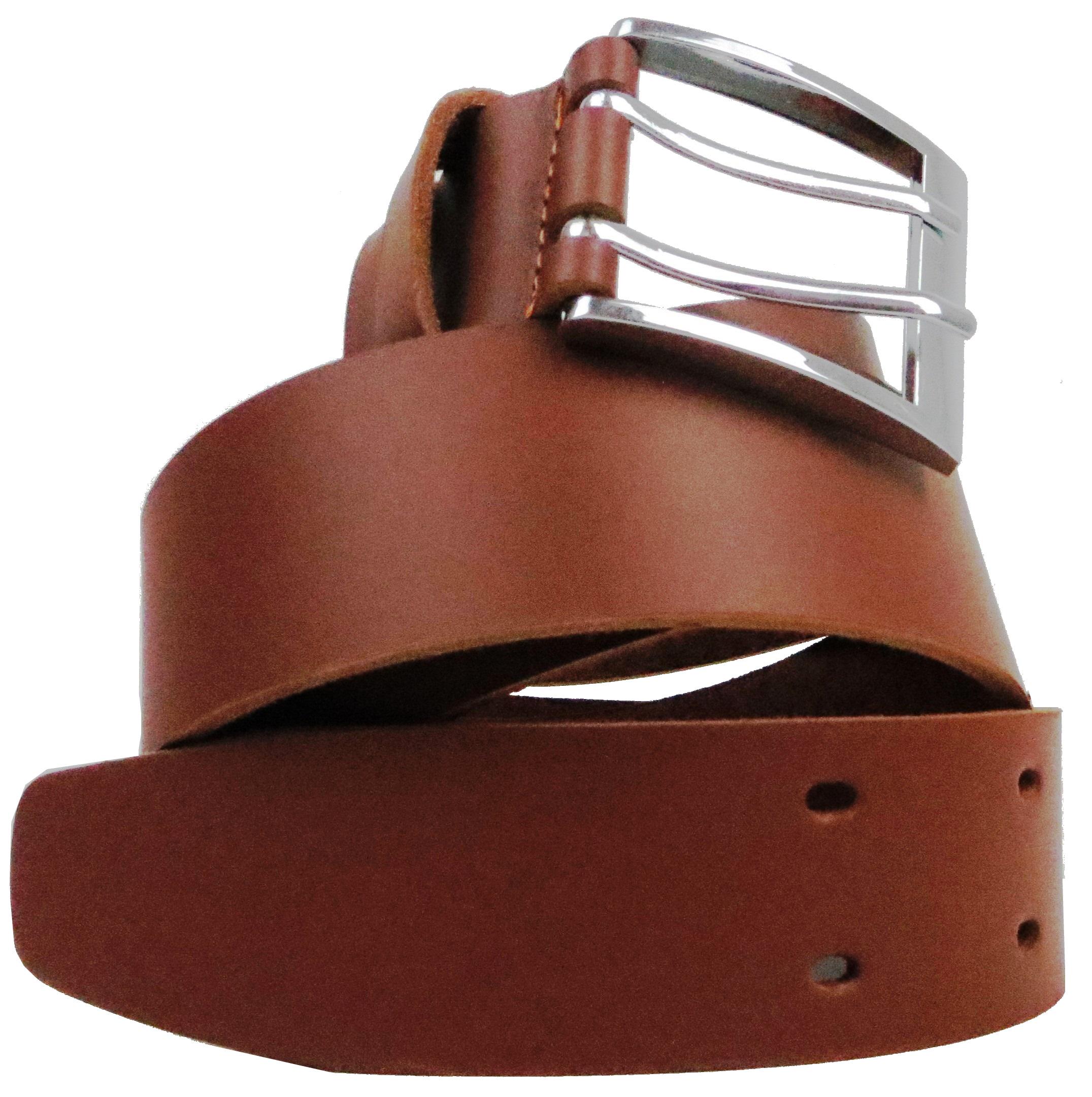 Ремень мужской Skipper кожаный Коричневый (1441-45)