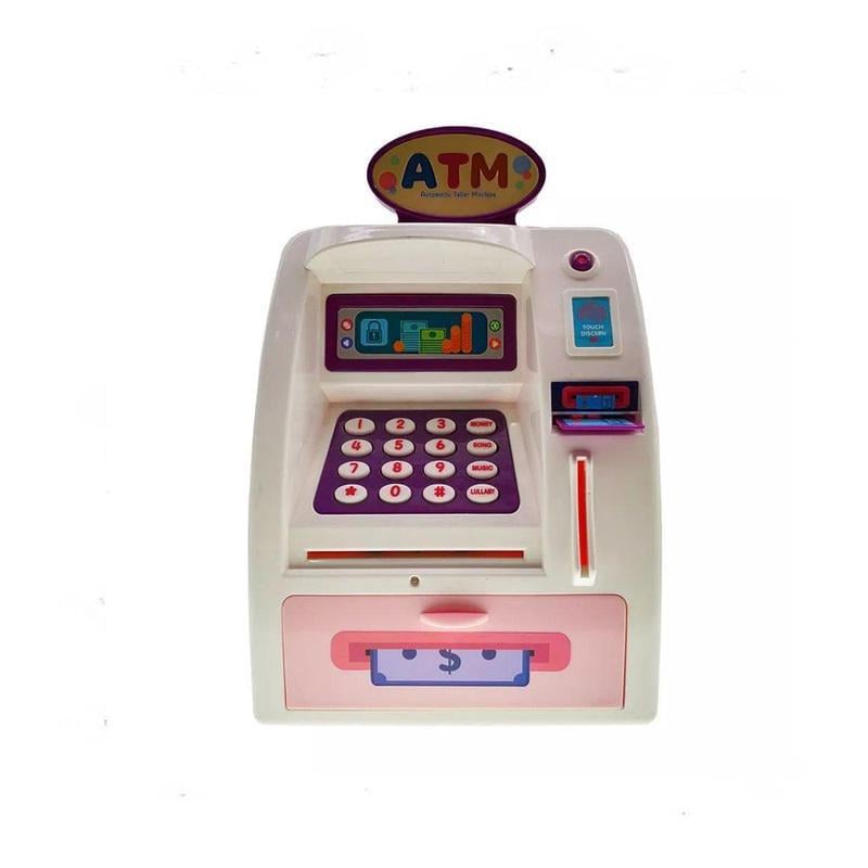 Копилка электронная детская WF Nin one Банкомат свет/звук Red (112558) Копилка электронная детская WF Nin one Банкомат свет/звук Red (112558)