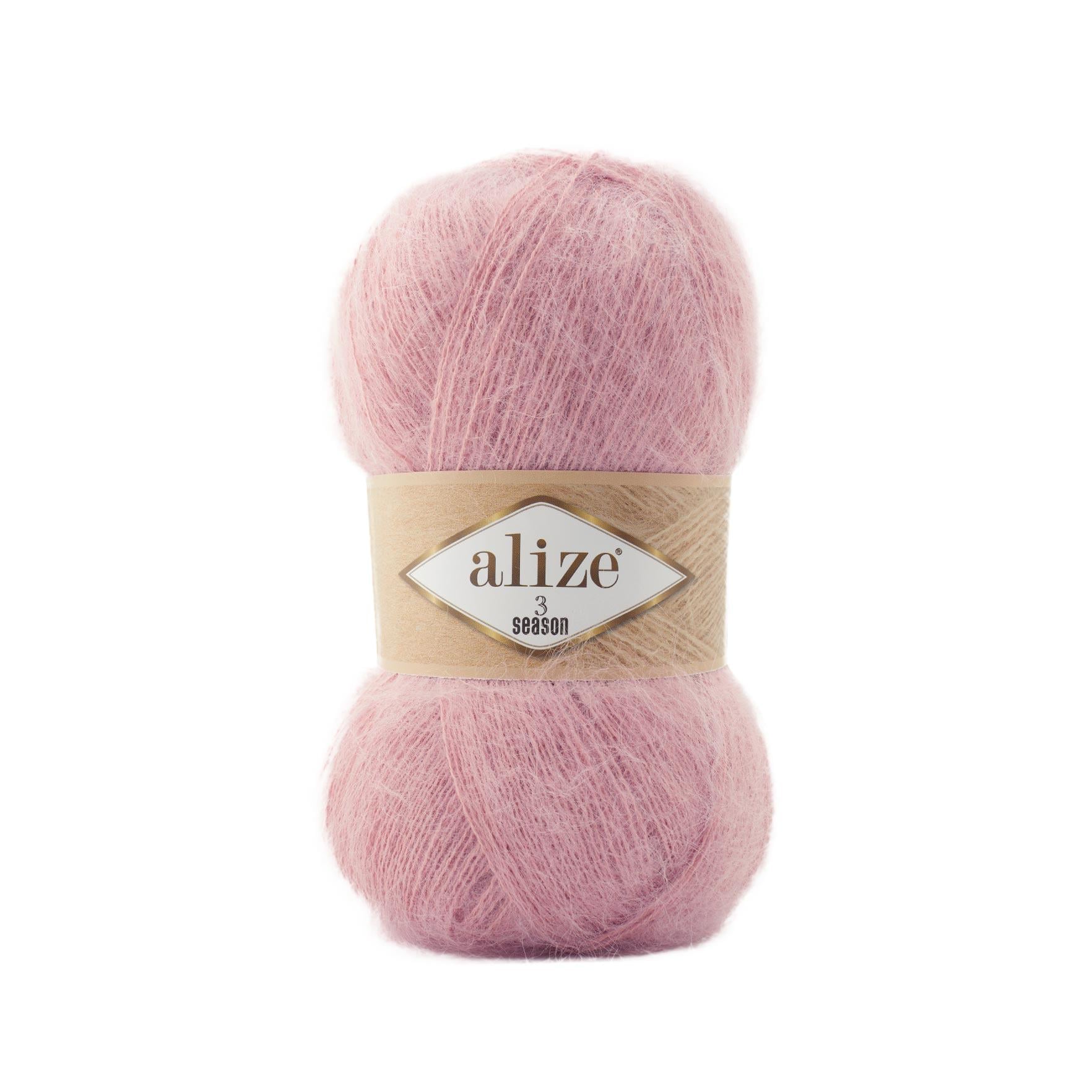 Пряжа Alize 3 season 161 пудра (3978)