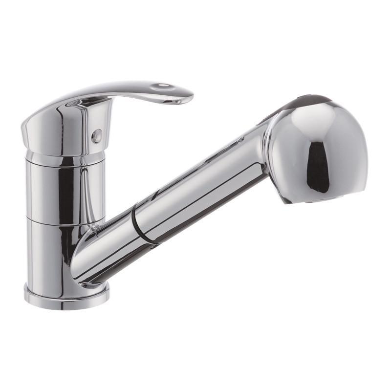 Смеситель для кухни Haiba MARS 014 с выдвижной лейкой (HB0266) Смеситель для кухни Haiba MARS 014 с выдвижной лейкой (HB0266)