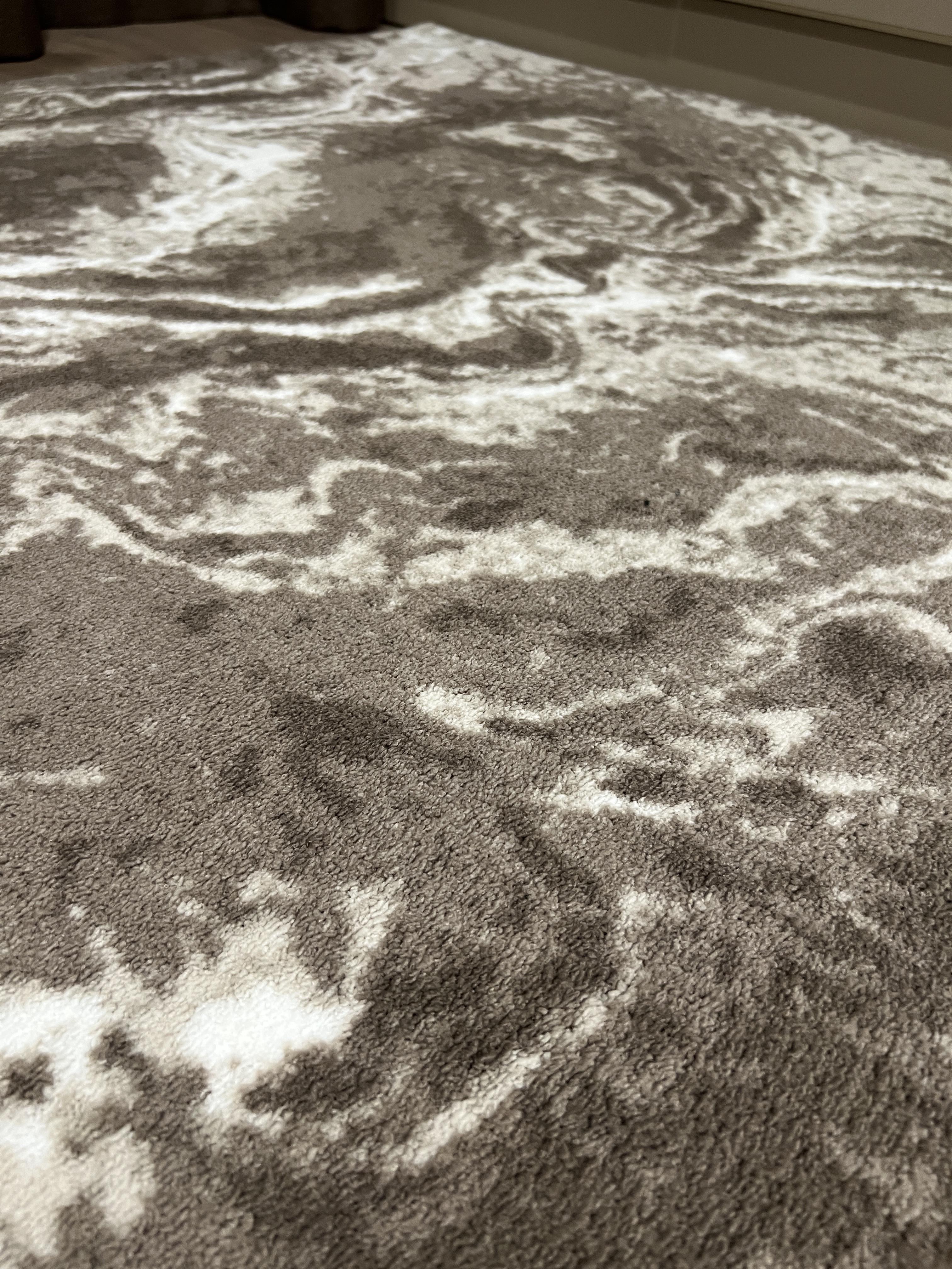 Ковер Epic на прорезиненой основе 60x110 см овал Бежевый (23090690220GO8) - фото 4