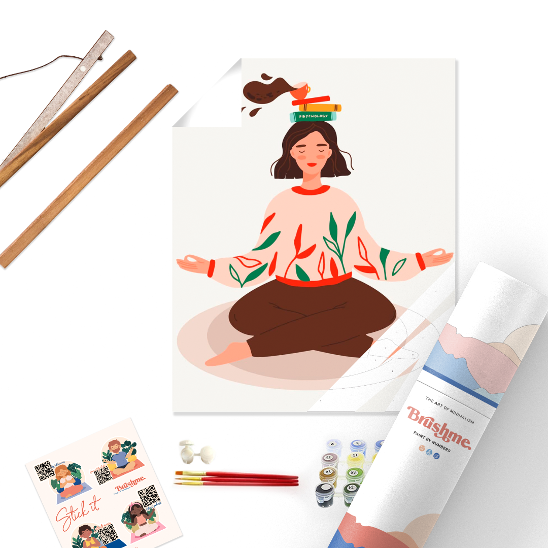 Картина за номерами Brushme BST1004 40x50 см у тубусі Картина за номерами Brushme BST1004 40x50 см у тубусі