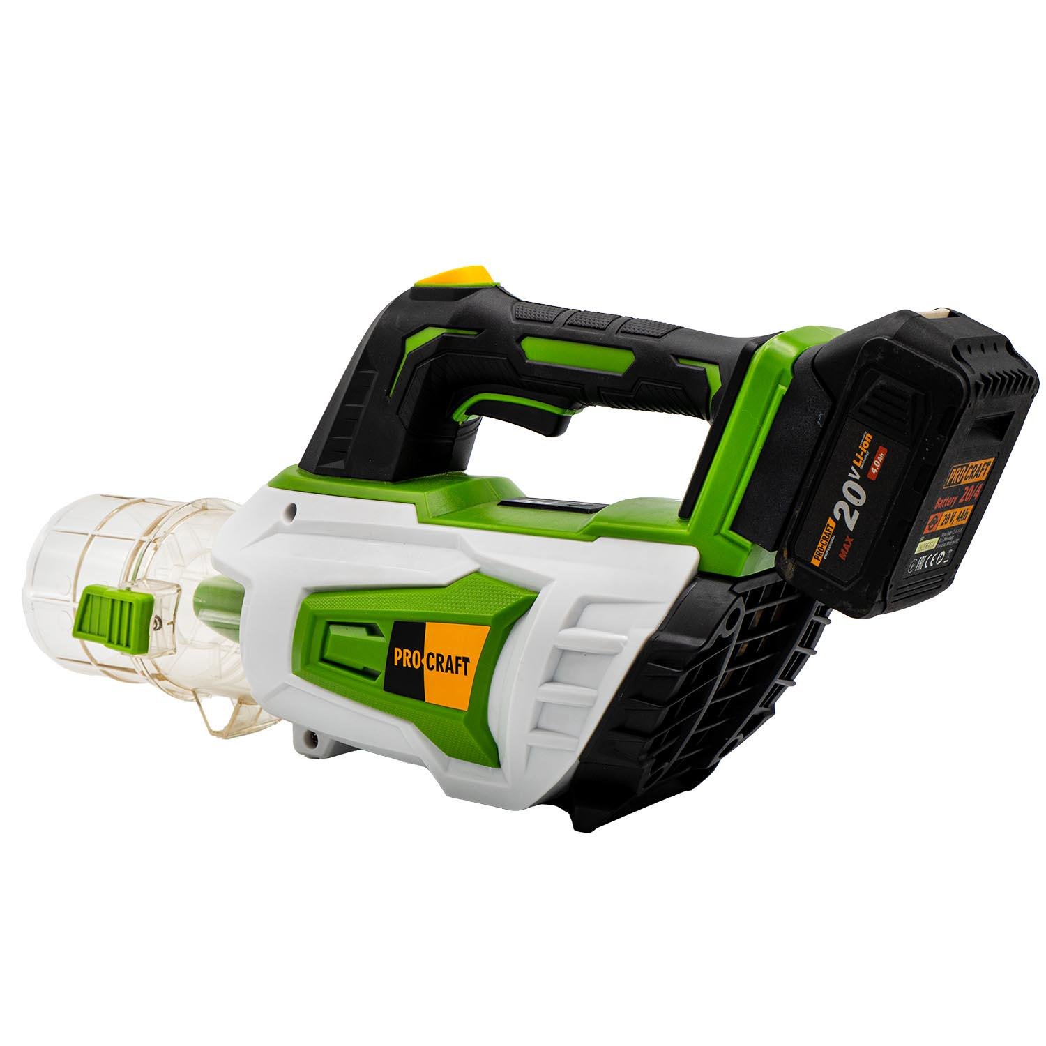 Повітродувка акумуляторна Procraft PB20 без АКБ та ЗП (030233) - фото 6