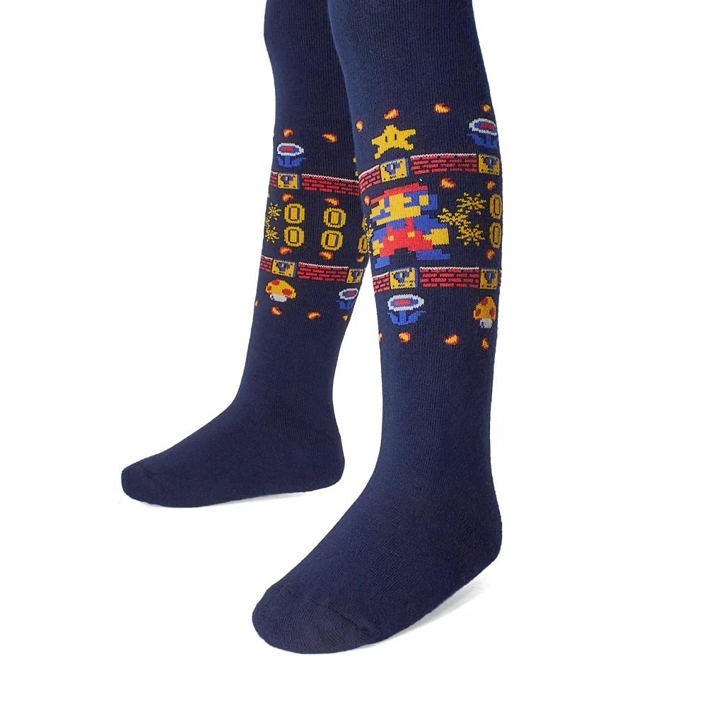 Колготки детские махровые Star Kids 707 SK058 128-134см Темно-синий