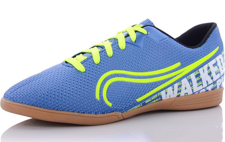 Бампы на полиуретановой подошве Walked 640-futsal-blue-g р. 32 Сине-зеленый