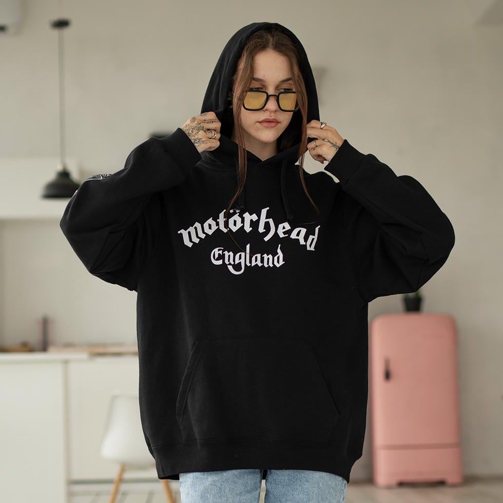 Худи унисекс флисовый Motorhead England 2004 XL Черный (31411728) Худи унисекс флисовый Motorhead England 2004 XL Черный (31411728)