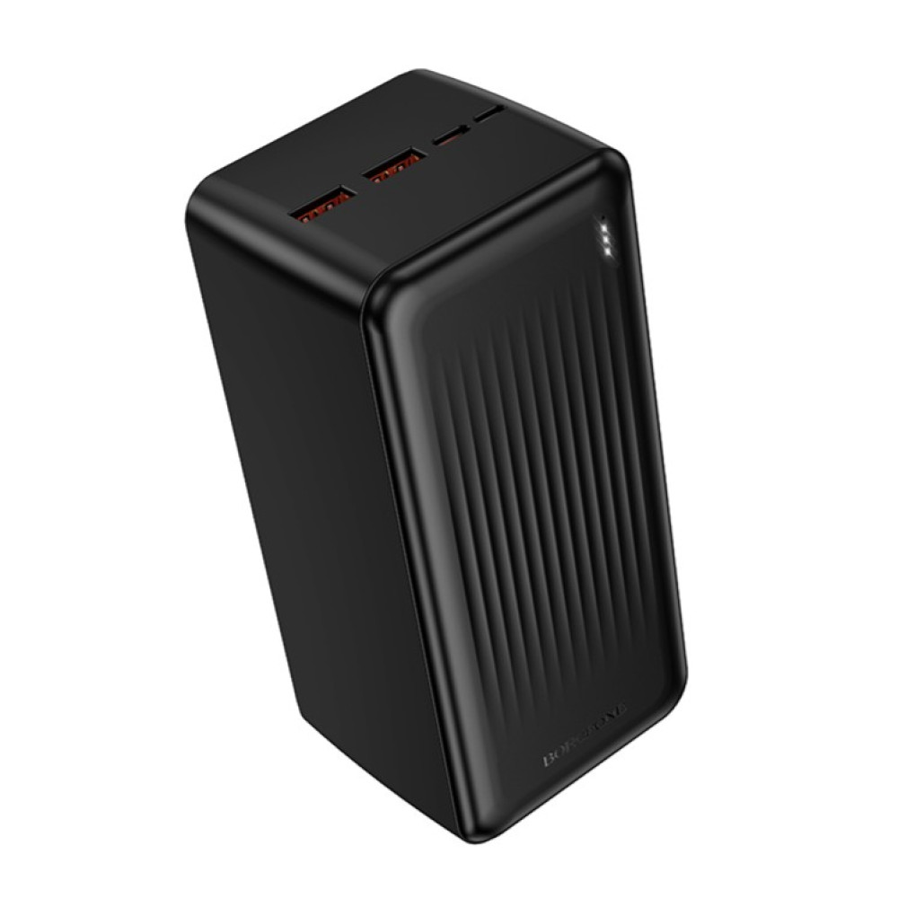 Павербанк Borofone BJ80C 50000 mAh 22,5W 2USB/Type-C с быстрой зарядкой Черный (PBBJ8050)