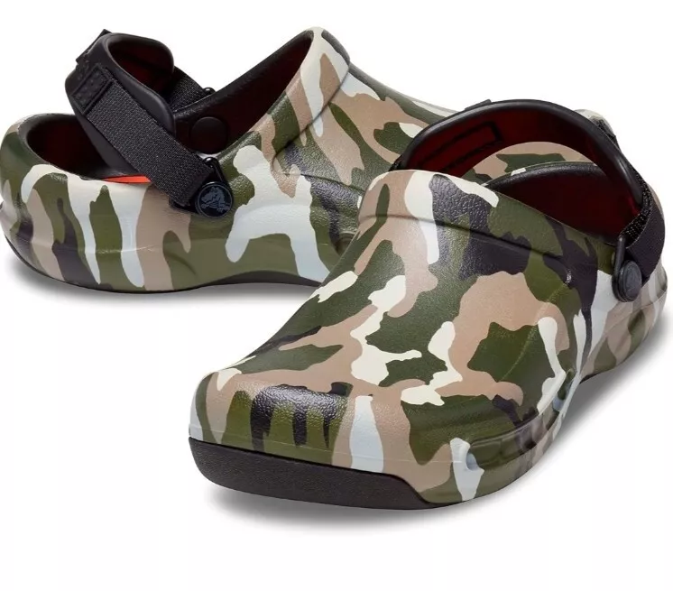 Сабо Crocs Bistro Pro LiteRide Camo Graphic Clog р. 36-37 Бузковий (20096)