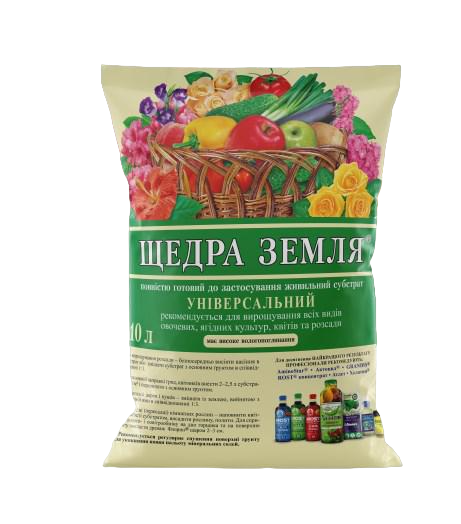 Субстрат Щедра земля 10 л