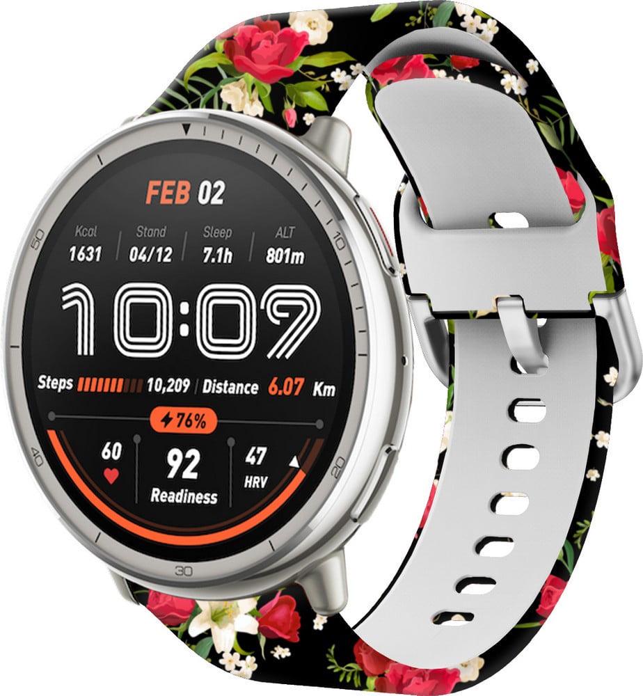 Ремешок Colorful для Amazfit Active 2 Round Rose Black (42119)