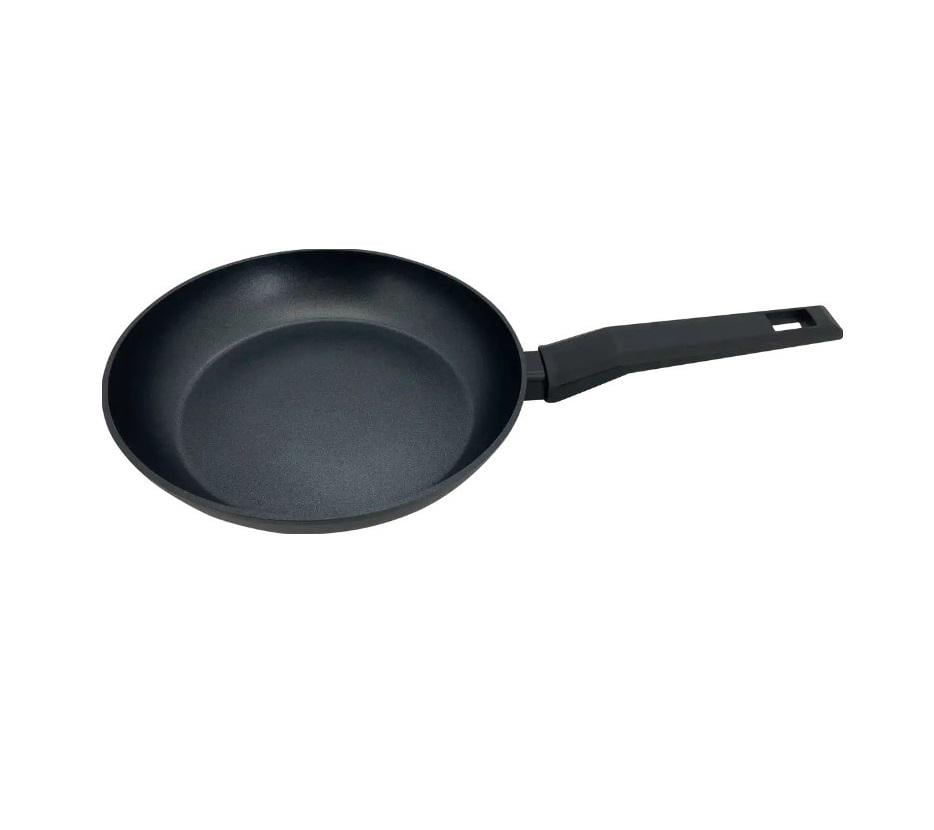 Сковорода Maxmark алюмінієва з антипригарним покриттям 26 см Чорний