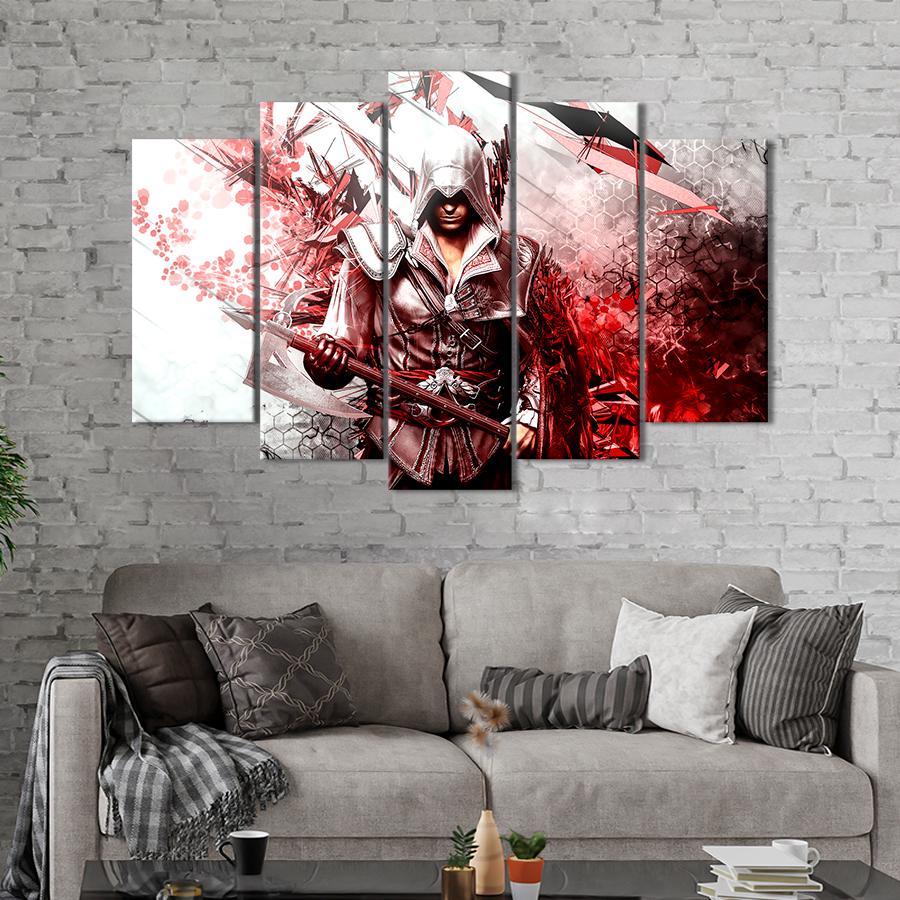 Настенний декор Альтаир Кредо убийцы 137x85 см (A138-5)