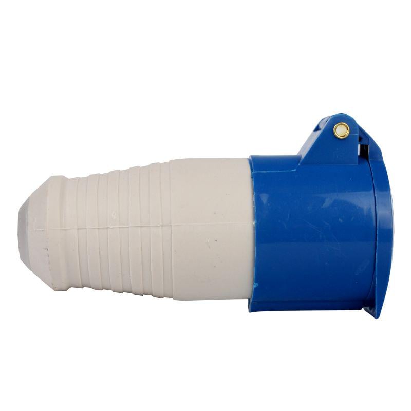 Силовий роз'єм штепсельний переносний 3x32 2P+PE 32 A 220-250 В IP44 (EH-PSM-332) - фото 4 Силовий роз'єм штепсельний переносний 3x32 2P+PE 32 A 220-250 В IP44 (EH-PSM-332) - фото 4