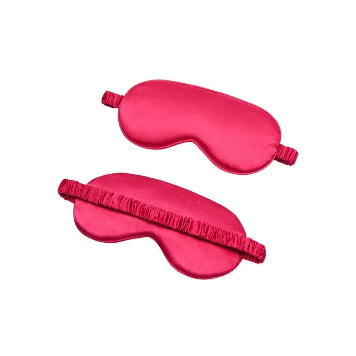 Шелковая маска для сна Famous Care 1 шт. Красный (А000007-4) - фото 2