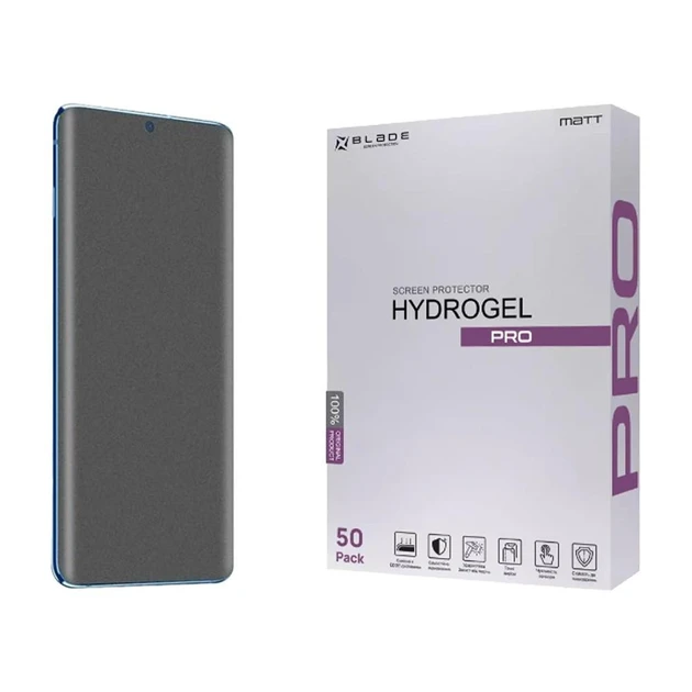 Гидрогелевая плёнка на экран матовая 3D ПРОТИВОУДАРНАЯ матовая BLADE PRO для POCO X3 PRO (FRONT FULL MATTE) Гидрогелевая плёнка на экран матовая 3D ПРОТИВОУДАРНАЯ матовая BLADE PRO для POCO X3 PRO (FRONT FULL MATTE)