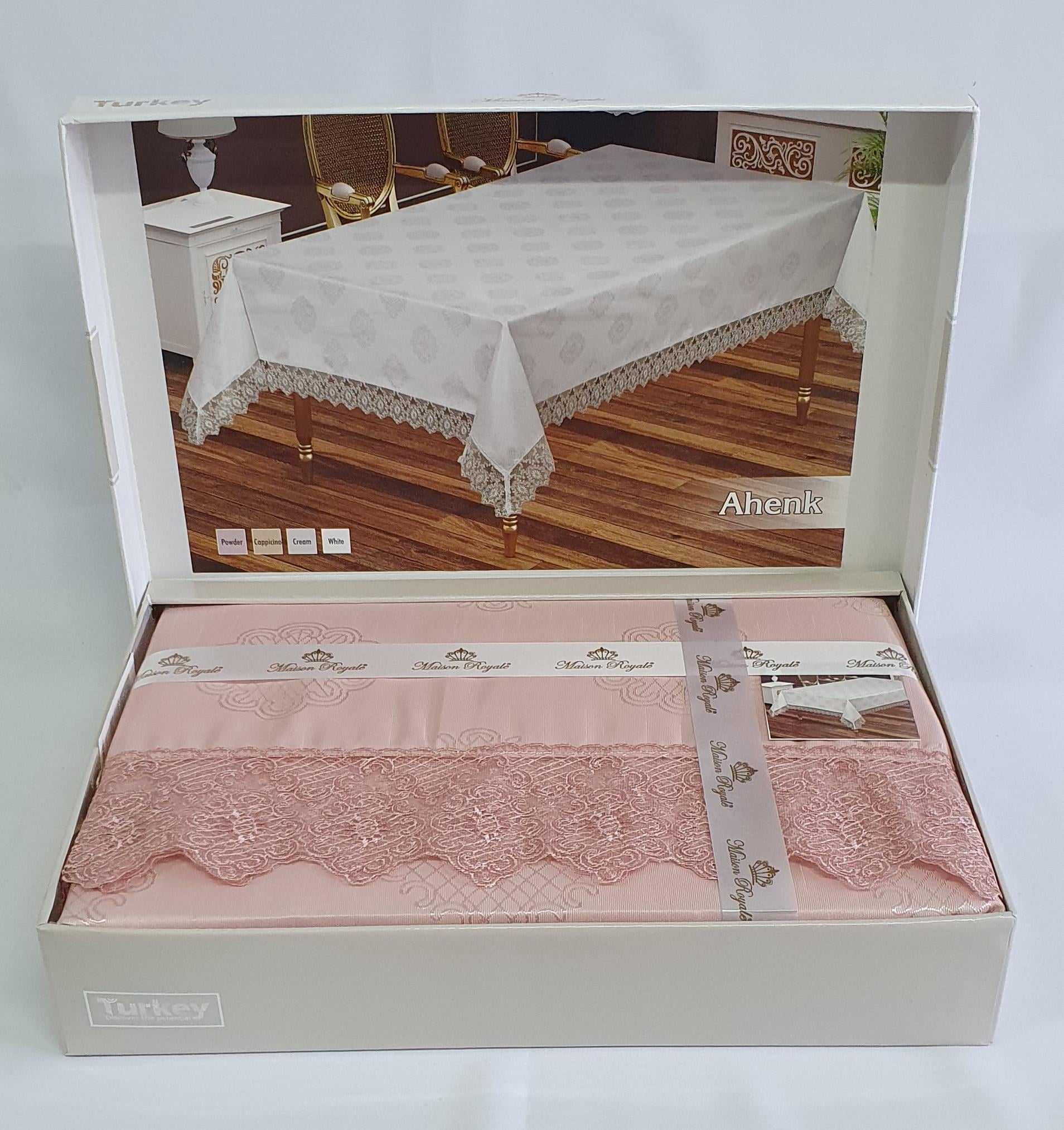 Скатерть Maison Royale 160x220 Ahenk Powder (CN3304)