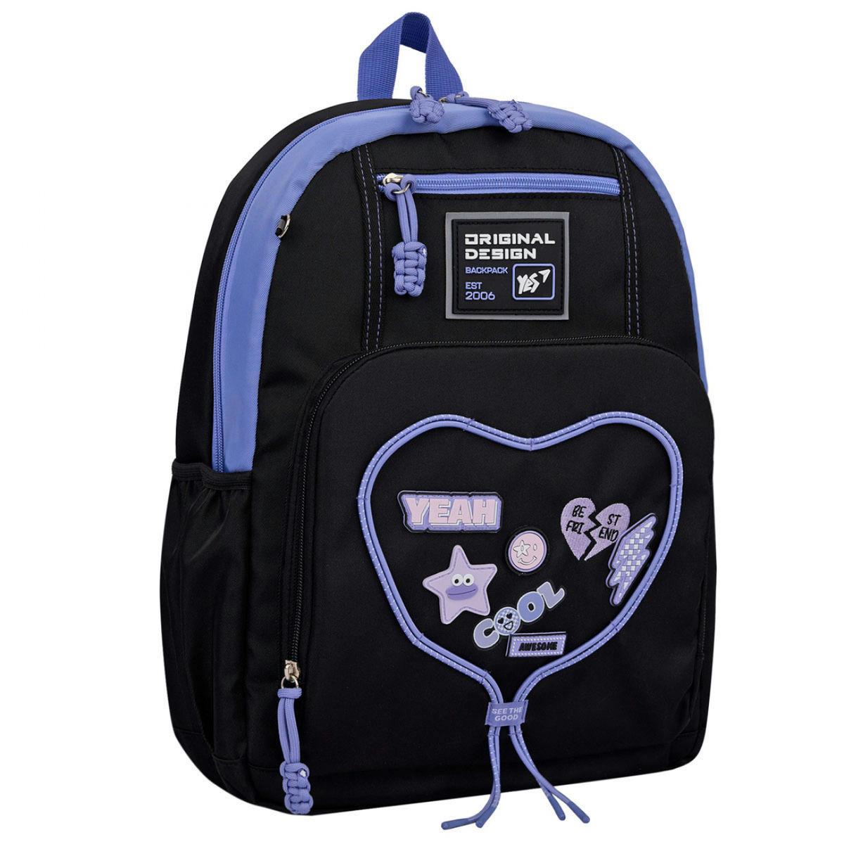 Рюкзак YES Cool 41,5x30x14 см 17 л Черный (559998)