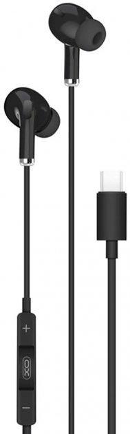Наушники с гарнитурой XO EP23 Type-C Black (1694029440)