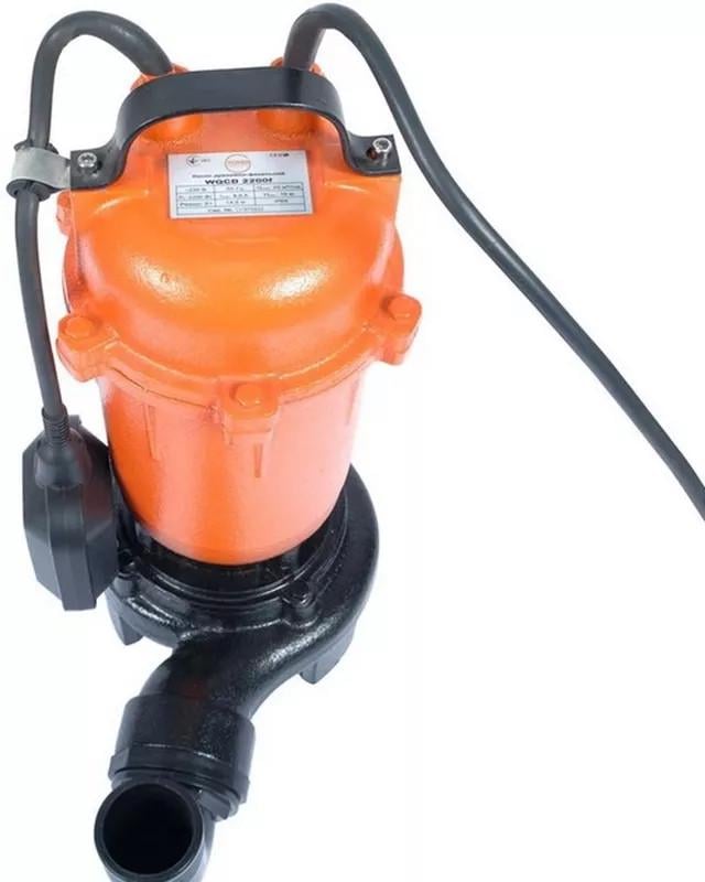 Дренажно-фекальный насос Powercraft WQCD 1800f 2482146072 с измельчителем 20 000 л/ч 18 м 1800 Вт - фото 2 Дренажно-фекальный насос Powercraft WQCD 1800f 2482146072 с измельчителем 20 000 л/ч 18 м 1800 Вт - фото 2