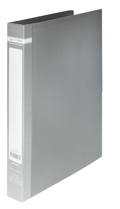 Папка Buromax на кольцах А4 25 мм полипропилен Серый (BM.3161-09)